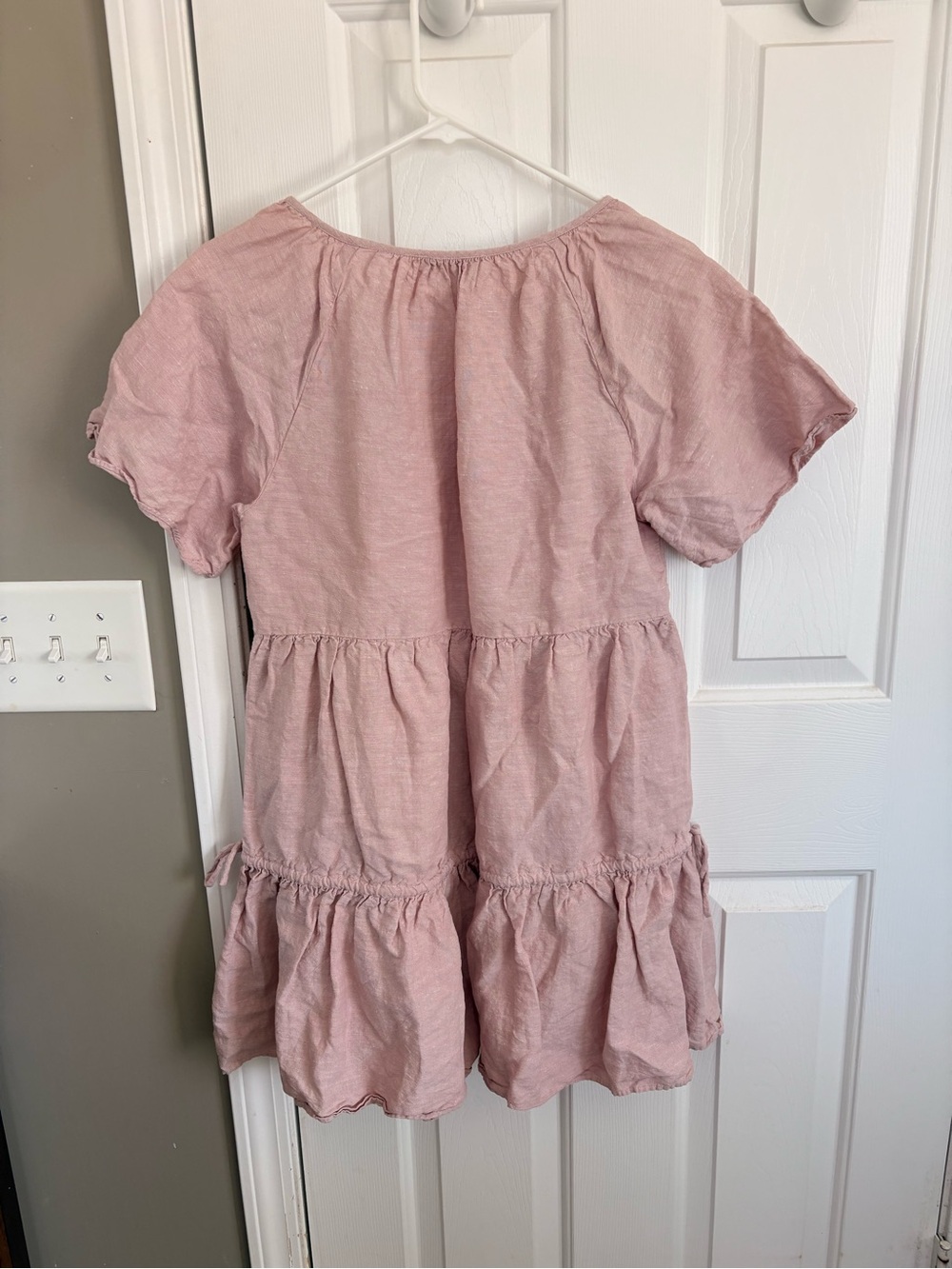Madewell Petite Linen-Blend Lorelei Mini Dress - Picture 7 of 10